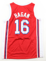 Cliff Hagan Signed Jersey (PSA) at PristineAuction.com