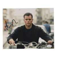 Matt Damon Signed "The Bourne Identity" 8x10 Photo (ACOA) at PristineAuction.com