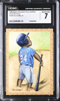 Ken Griffey Jr. 1998 Sports Illustrated Then And Now Art Of The Game #1AG (CGC 7) at PristineAuction.com