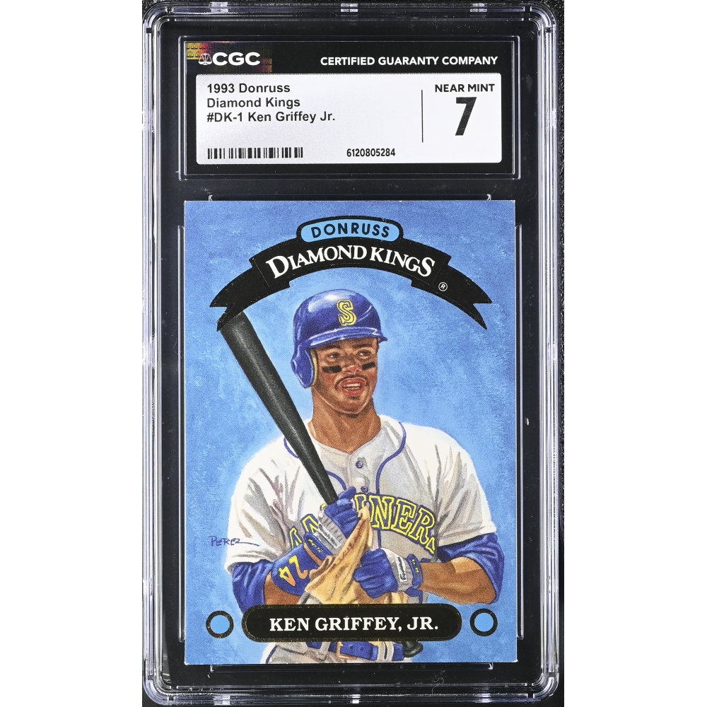 Ken Griffey Jr. 1993 Donruss Diamond Kings #DK-1 (CGC 7) at PristineAuction.com