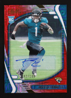 Travis Etienne Jr. 2021 Panini Absolute Spectrum Red #112 RC #042/100 at PristineAuction.com