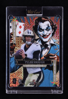 Tyler Shough 2025 Wild Card 5 Card Draw Stacked Deck Joker Mojo Orange #SDJWTSNB02 RC #1/1 at PristineAuction.com