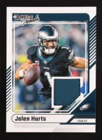 Jalen Hurts 2024 Panini Donruss Threads Memorabilia #DTH-JHU at PristineAuction.com