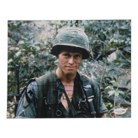 Willem Dafoe Signed "Platoon" 8x10 Photo (ACOA) at PristineAuction.com