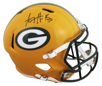 A.J. Hawk Signed Packers Full-Size Speed Helmet (Beckett) at PristineAuction.com