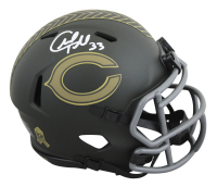 Charles Tillman Signed Bears Salute To Service Alternate Speed Mini Helmet (JSA) at PristineAuction.com