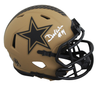 DeMarcus Ware Signed Cowboys Salute To Service Alternate Speed Mini Helmet (Beckett) at PristineAuction.com
