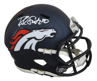 Rod Smith Signed Broncos Speed Mini Helmet (Beckett) at PristineAuction.com