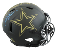 Deion Sanders Signed Cowboys Full-Size Salute To Service Alternate Speed Helmet (Beckett) at PristineAuction.com