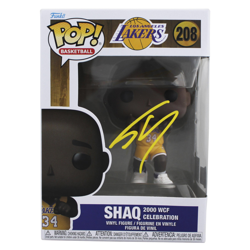 Shaquille O'Neal Signed Lakers #208 Funko Pop! Vinyl Figure (Beckett) at PristineAuction.com