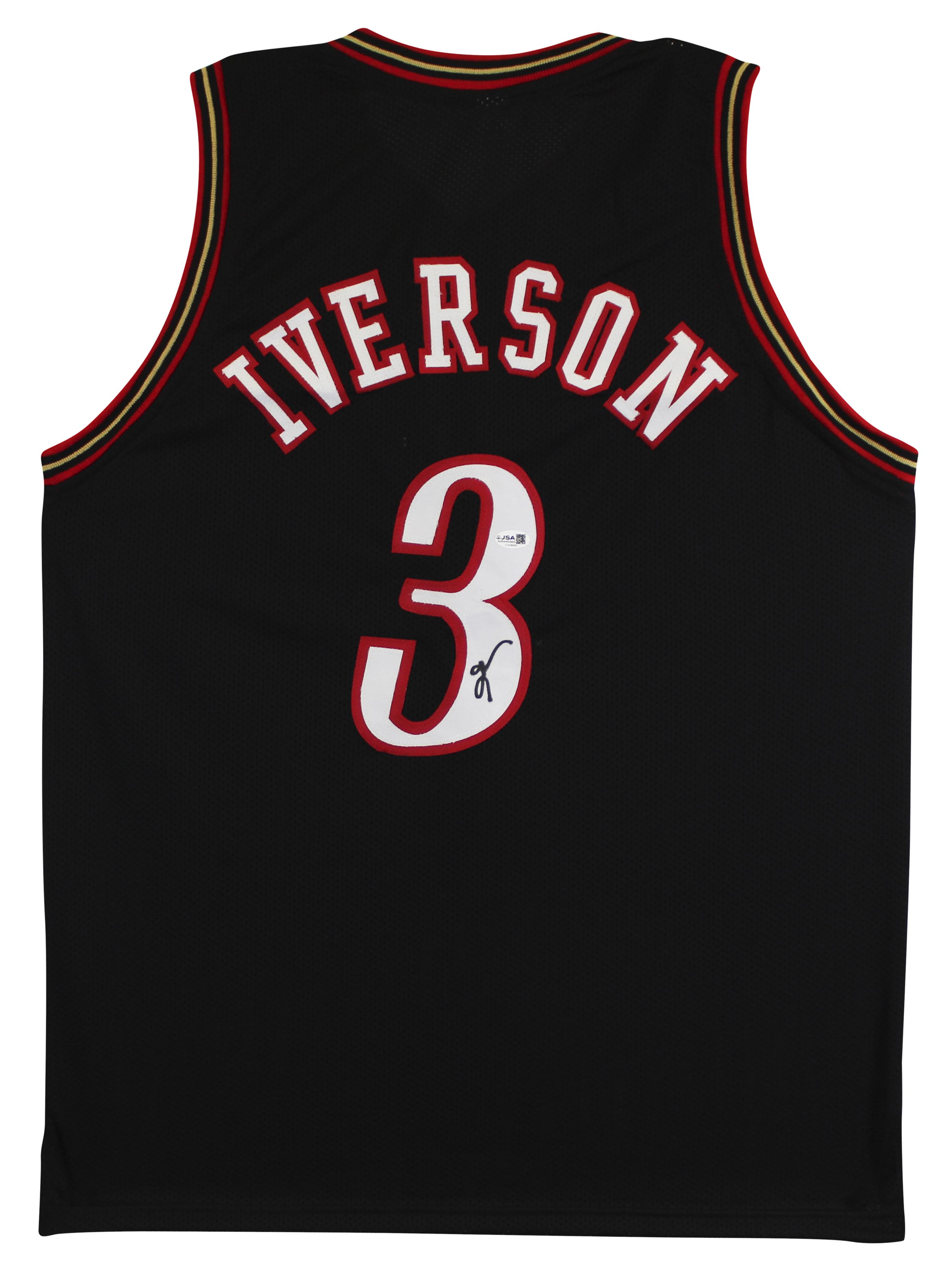 Allen Iverson Signed Jersey (JSA) at PristineAuction.com Allen Iverson Signed Jersey (JSA) at PristineAuction.com