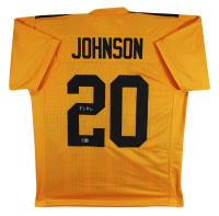 Kaleb Johnson Signed Jersey (Beckett) at PristineAuction.com