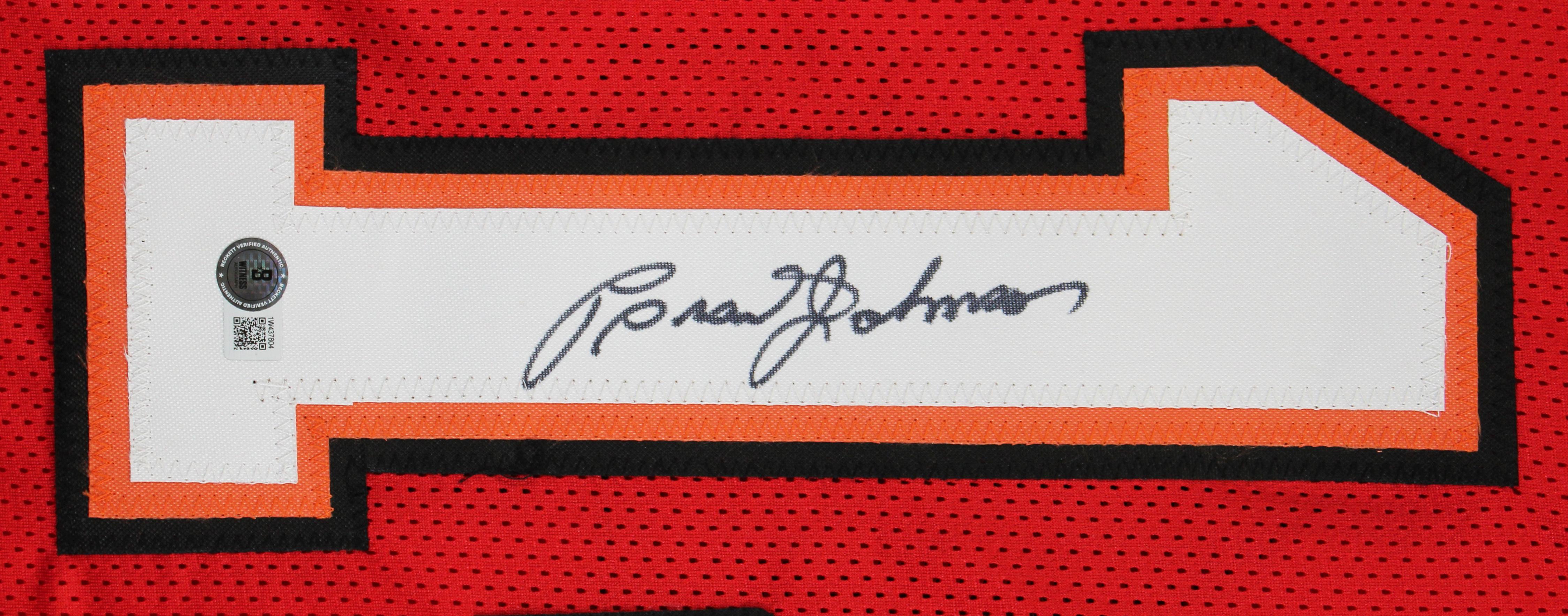 Brad Johnson Signed Jersey (Beckett) at PristineAuction.com Brad Johnson Signed Jersey (Beckett) at PristineAuction.com