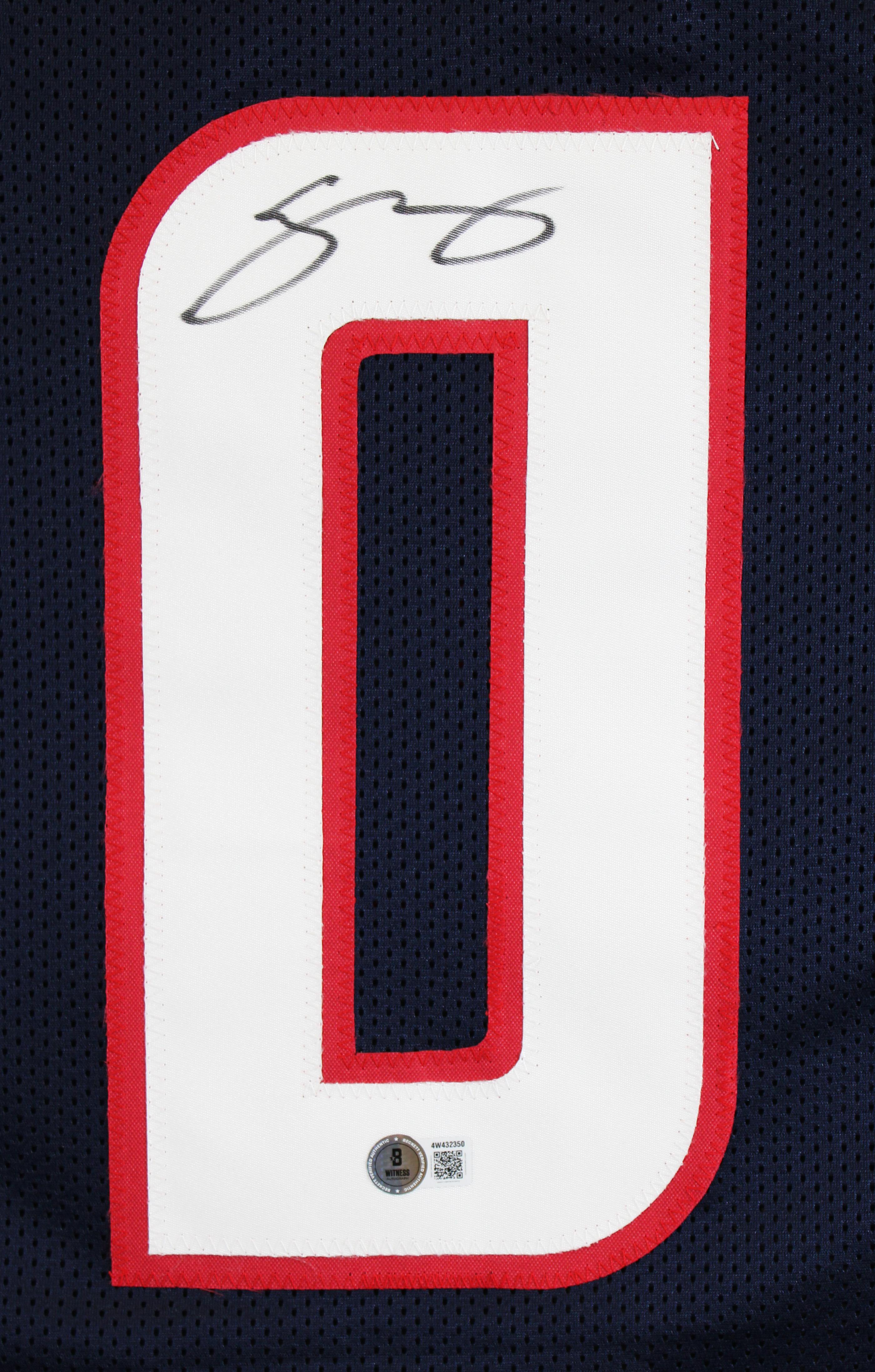 Azeez Al-Shaair Signed Jersey (Beckett) at PristineAuction.com Azeez Al-Shaair Signed Jersey (Beckett) at PristineAuction.com