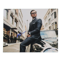 Taron Egerton Signed "Kingsman" 8x10 Photo (ACOA) at PristineAuction.com