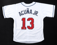 Ronald Acuna Jr. Signed Jersey (Beckett) at PristineAuction.com