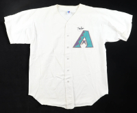Randy Johnson Signed Diamondbacks Russel Athletic Authentic Jersey (JSA) at PristineAuction.com