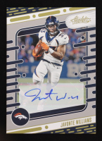 Javonte Williams 2024 Panini Absolute Signatures #31 at PristineAuction.com