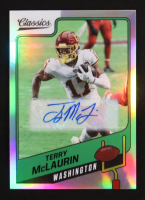 Terry Mclaurin 2021 Panini Classics Auto Blue #60 at PristineAuction.com