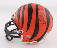 Ickey Woods Signed Bengals Mini Helmet Inscribed "The Ickey Shuffle" (Beckett) at PristineAuction.com