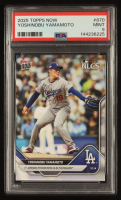 Yoshinobu Yamamoto 2025 Topps Now #870 (PSA 9) at PristineAuction.com