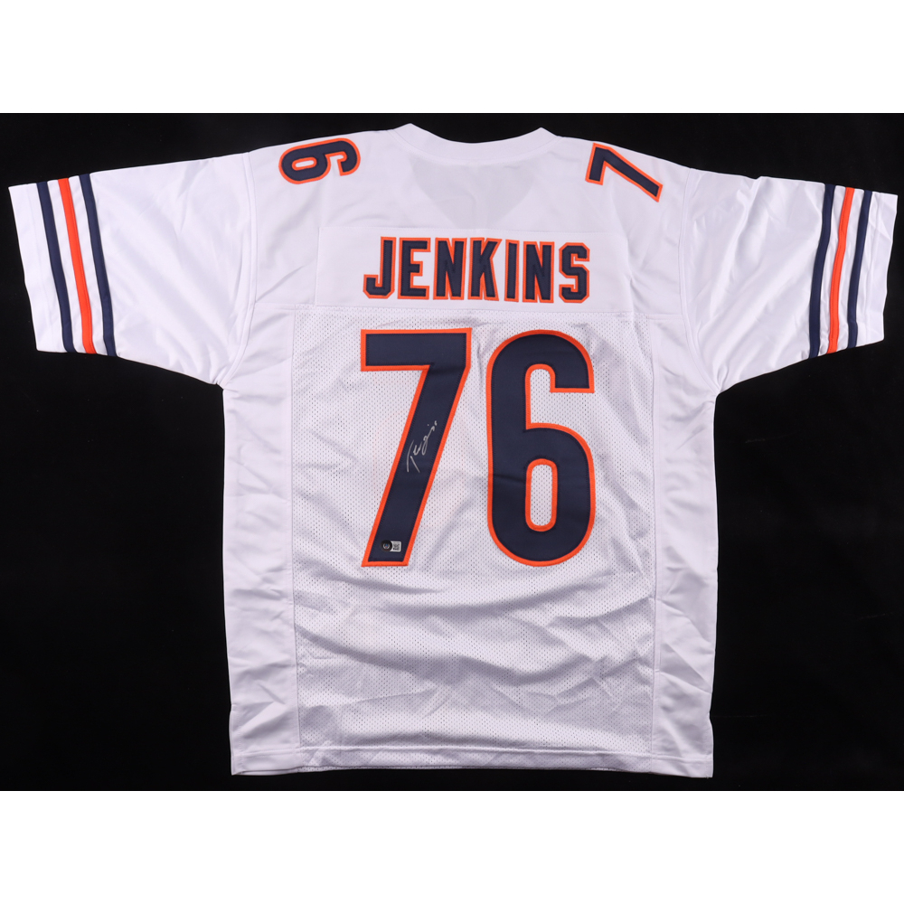 Teven Jenkins Signed Jersey (Beckett) at PristineAuction.com