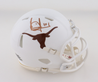 Vince Young Signed Texas Longhorns Speed Mini Helmet (JSA) at PristineAuction.com