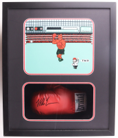 Mike Tyson Signed Custom Framed Shadowbox Everlast Boxing Glove Display (Tyson) at PristineAuction.com