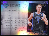 Kon Knueppel 2024-25 Bowman Chrome University Physical Education #PE4 RC at PristineAuction.com