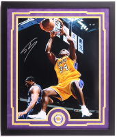 Shaquille O'Neal Signed Lakers Custom Framed Photo (JSA) at PristineAuction.com