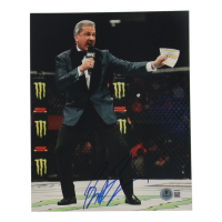Bruce Buffer Signed UFC 8x10 Photo (Beckett) at PristineAuction.com