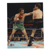 Ray "Boom Boom" Mancini Signed 8x10 Photo with Extensive Inscription (Beckett) at PristineAuction.com