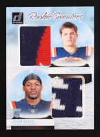 Drake Maye / Javon Baker 2024 Panini Donruss Holiday Rookie Sweaters #RHD-NE RC at PristineAuction.com