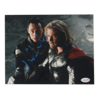 Chris Hemsworth & Tom Hiddleston Signed "Thor" 8x10 Photo (ACOA) at PristineAuction.com