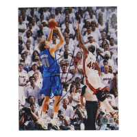 Dirk Nowitzki Signed Mavericks 8x10 Photo (Beckett) at PristineAuction.com