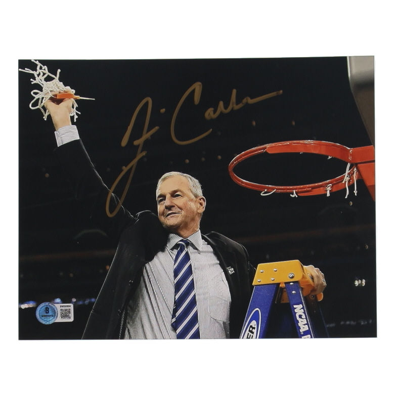 Jim Calhoun Signed UConn Huskies 8x10 Photo (Beckett) at PristineAuction.com Jim Calhoun Signed UConn Huskies 8x10 Photo (Beckett) at PristineAuction.com