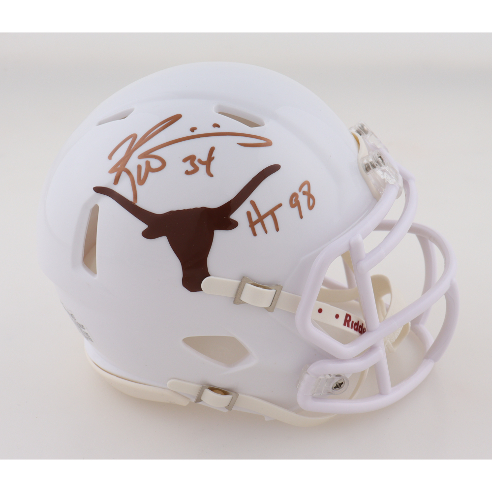 Ricky Williams Signed Texas Longhorns Speed Mini Helmet Inscribed "HT 98" (JSA) at PristineAuction.com