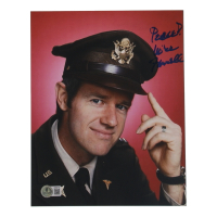 Mike Farrell Signed "M.A.S.H." 8x10 Photo Inscribed "Peace!" (Beckett) at PristineAuction.com