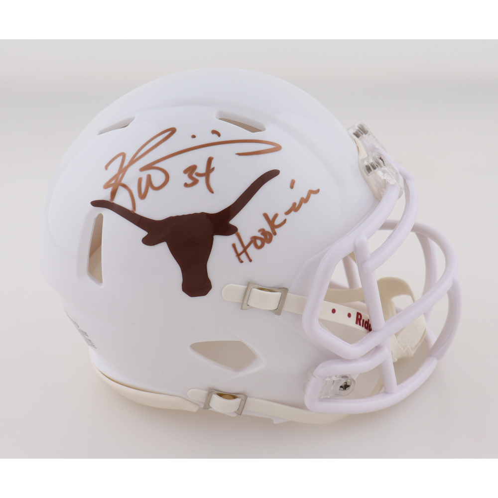 Ricky Williams Signed Texas Longhorns Speed Mini Helmet Inscribed "Hook 'Em" (JSA) at PristineAuction.com