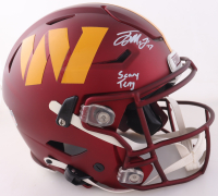 Terry McLaurin Signed Commanders Full-Size Authentic On-Field Speedflex Helmet Inscribed "Scary Terry" (Beckett) at PristineAuction.com