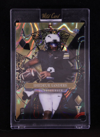 Shedeur Sanders 2024 Wild Card 5 Card Draw Stacked Deck Ace of Diamonds Lava Black and Gold #SDJDSSN RC #1/1 at PristineAuction.com