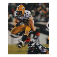 John Kuhn Signed Packers 8x10 Photo Inscribed "Go Pack Go! (Beckett) at PristineAuction.com
