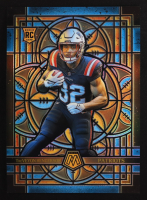 TreVeyon Henderson 2025 Panini Mosaic Stained Glass Oversized #17 RC at PristineAuction.com