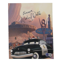 Michael Wallis Signed "Cars" 8x10 Photo Inscribed "Cheers!" (Beckett) at PristineAuction.com
