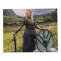 Katheryne Winnick Signed "Vikings" 8x10 Photo (ACOA) at PristineAuction.com