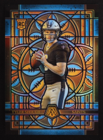 Tyler Shough 2025 Panini Mosaic Stained Glass Oversized #18 RC at PristineAuction.com