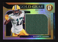 Davante Adams 2020 Panini Gold Standard Gold Gear #GG38 #097/199 at PristineAuction.com