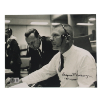 Eugene Kranz Signed NASA 8x10 Photo Inscribed "Flight" (Beckett) at PristineAuction.com