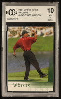 Tiger Woods 2001 Upper Deck Promos #NNO (BCCG 10) at PristineAuction.com