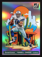 Terrell Owens 2024 Panini Donruss Football Oversized Downtown Jumbo #8 at PristineAuction.com
